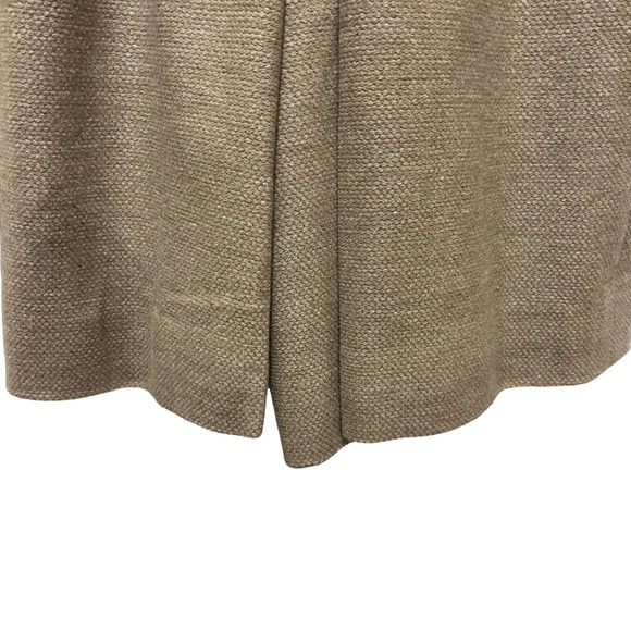 Vintage Brown Wool Blend High Waist Crop Culotte Size 6 - Picture 4 of 15